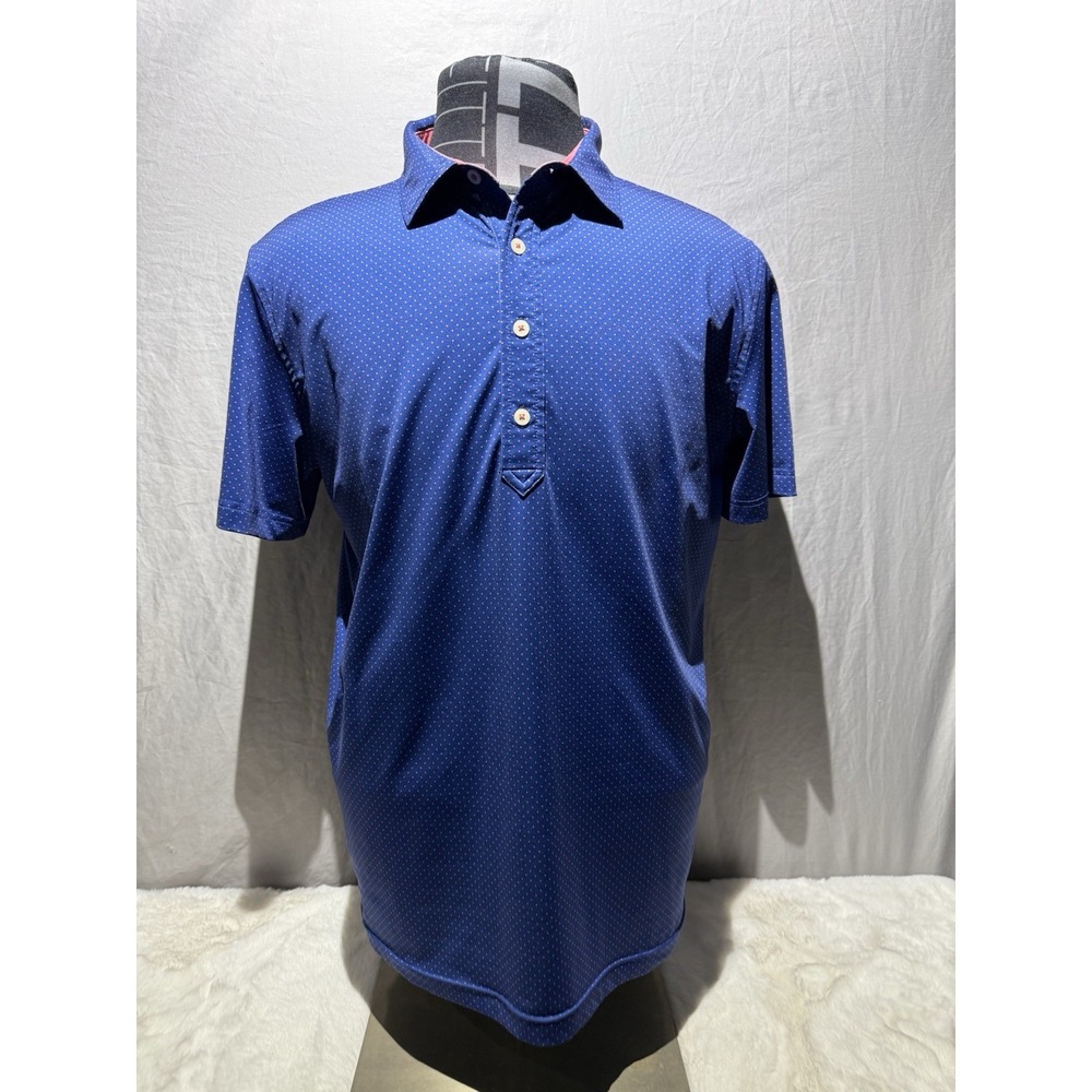 DONALD ROSS‎ COLLARED POLO GOLF SHIRT M Prestancia PGA Edition